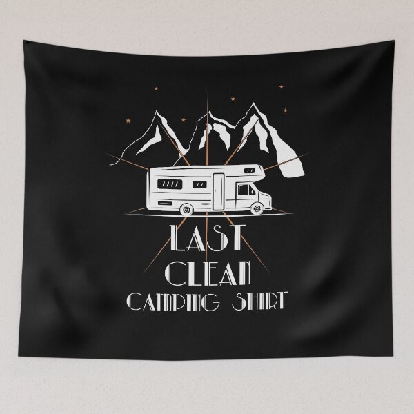 Item preview, Camping Tour Caravan Camper Last Clean designed and sold by AOCreativeProd.