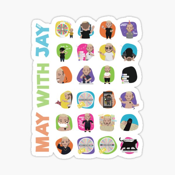 May with Jay 2016 V1 Sticker