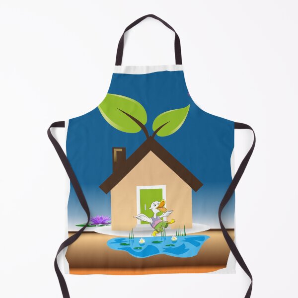 Item preview, happy duck house lake designed and sold by advicestechno.