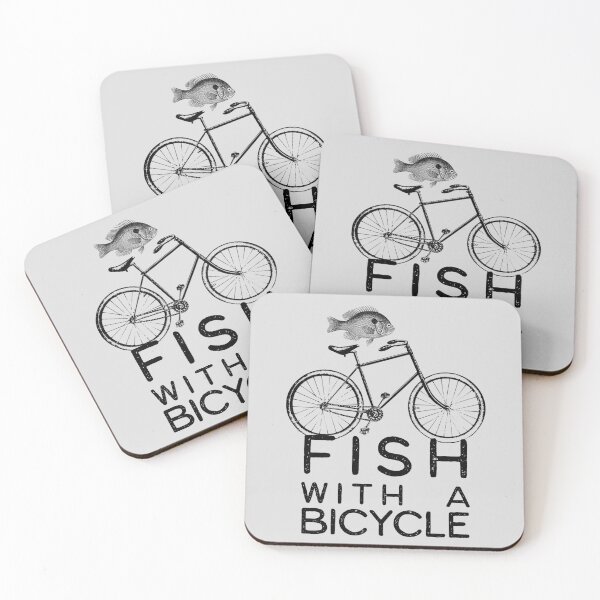 Item preview, Fish with a Bicycle  designed and sold by sandpiperstudio.