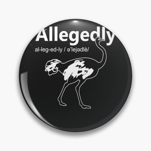 Item preview, Letter Kenny Allegedly Ostrich designed and sold by LacyOrn.