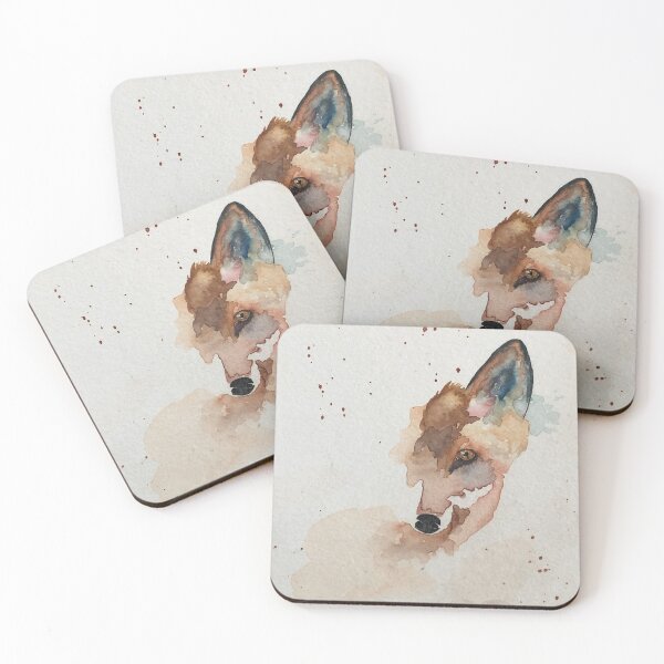 Item preview, Dog or fox? designed and sold by aquarelaria.