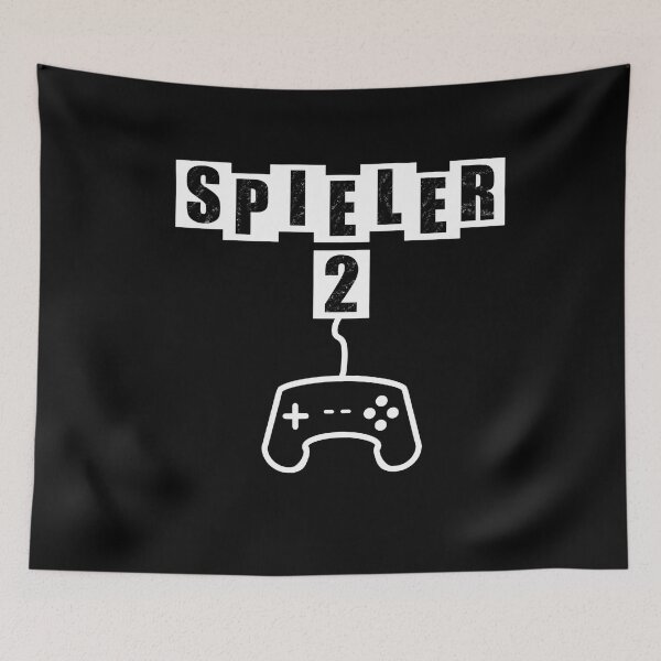 Item preview, Player Two German - Black designed and sold by BusyMonkeys.