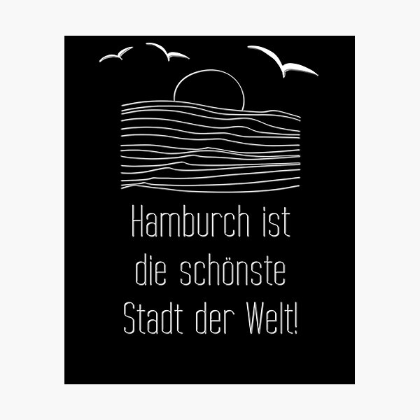 Item preview, Hamburg Suffs Suppers Beautiful City Hammurch designed and sold by AOCreativeProd.