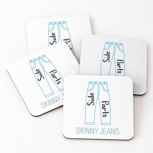 Item preview, Side Parts And Skinny Jeans designed and sold by SportyDogShop.