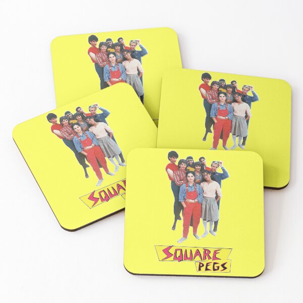Item preview, Square Pegs Nerdy 80s throwback cast  designed and sold by 90snerd.