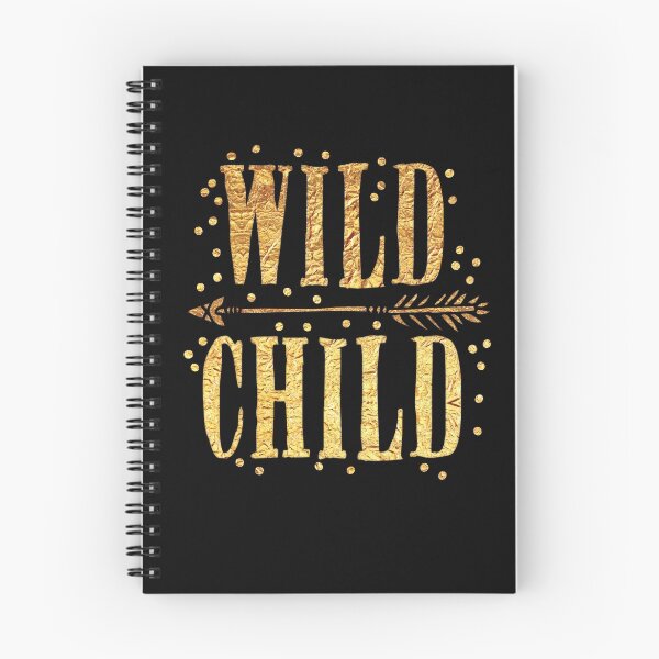 Item preview, WILD CHILD in gold foil (image) designed and sold by jazzydevil.