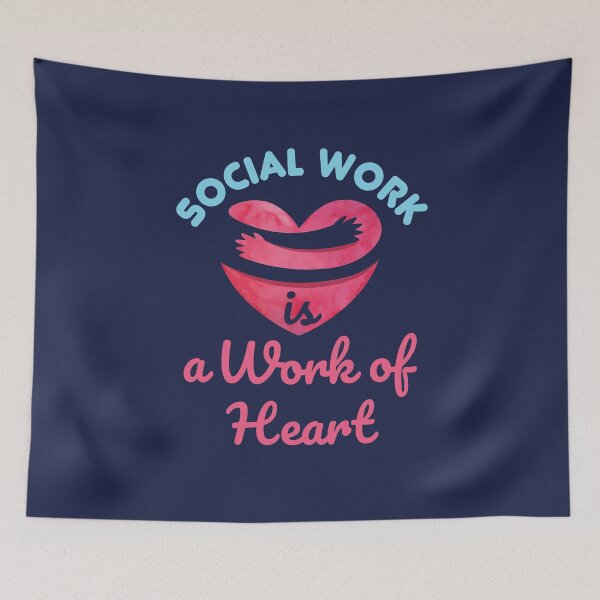 Item preview, Social Work is a Work of Heart LCSW MSW designed and sold by jaygo.