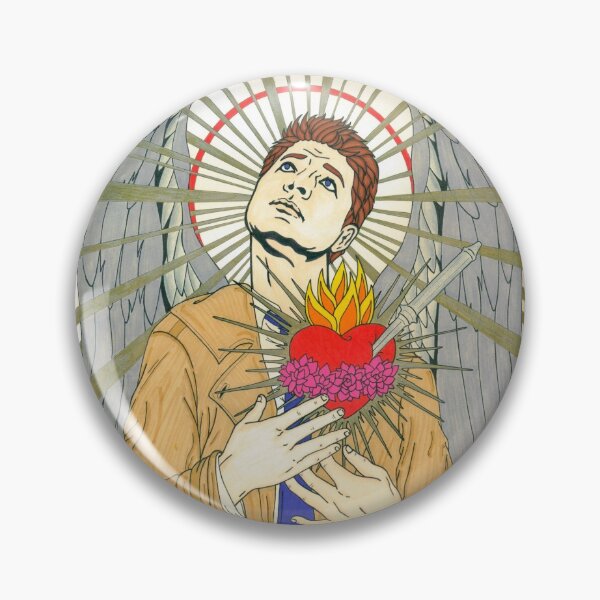 Item preview, Immaculate heart of Castiel designed and sold by Sinister Potato.