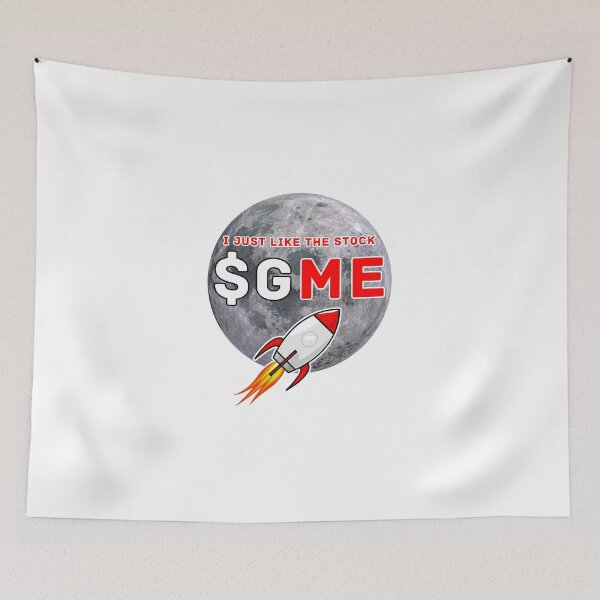 Item preview, I just like the stock Game Stonk T-shirt Gamestonk shirt to the moon tee fun meme shirt gamestock shirt designed and sold by SXM-Imports.