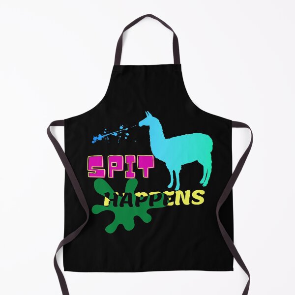 Item preview, Spit Happens - Funny Llama Quote Design designed and sold by LordAudes.