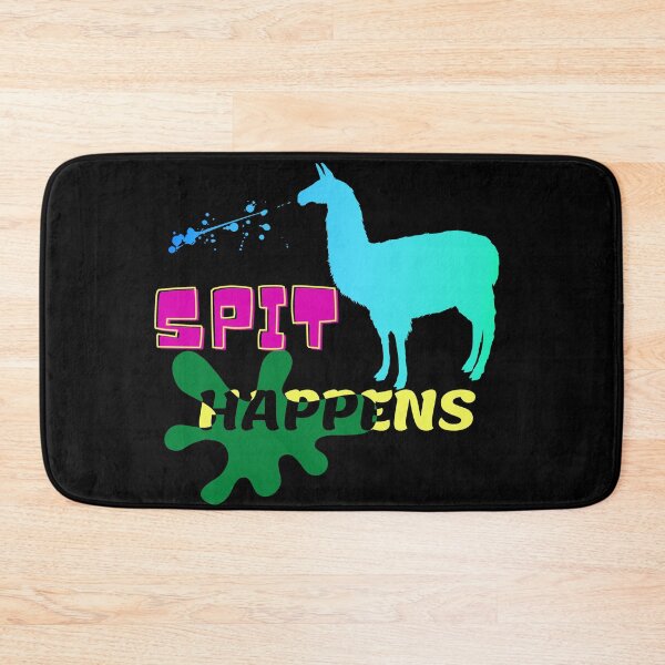 Item preview, Spit Happens - Funny Llama Quote Design designed and sold by LordAudes.