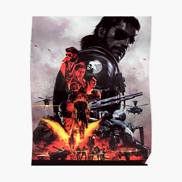 Metal Gear Solid V - The Phantom Pain Poster