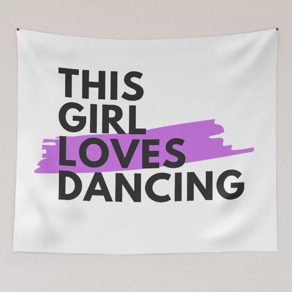 Item preview, This girl loves dancing designed and sold by TheGreenGoat.