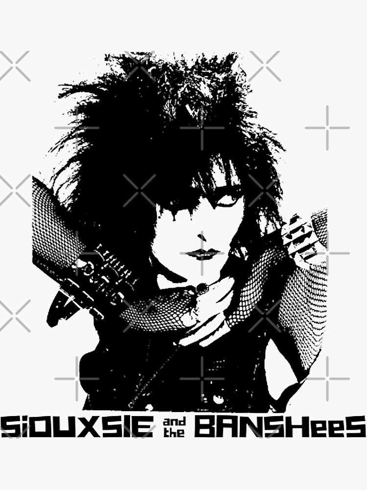 Siouxsie And The Banshees Sticker By Citiesonwalls Redbubble