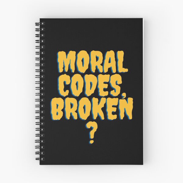 Item preview,  Moral Codes, Broken? designed and sold by Rebel Digital Dog.