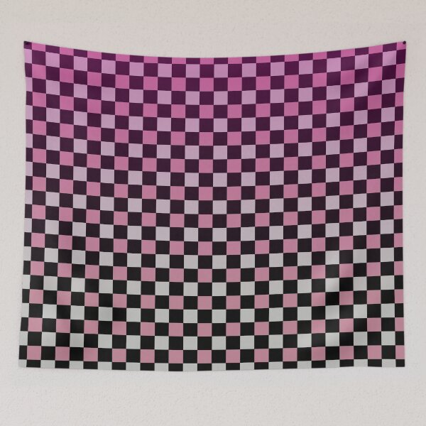 Item preview, Checks (pink fade & black) designed and sold by David Roland.