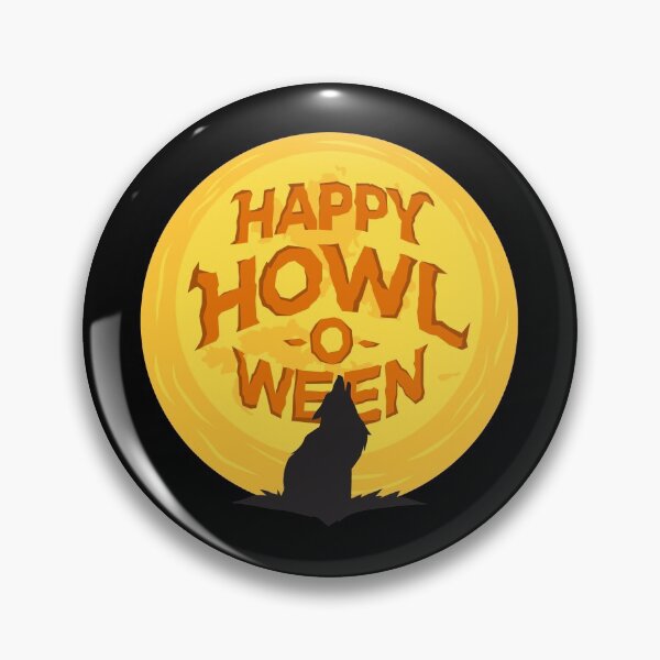 Item preview, Happy Howl-o-ween designed and sold by PureGeometry.