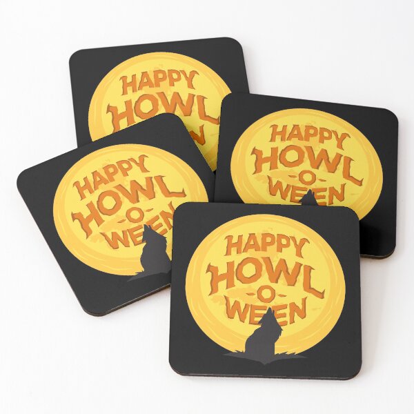 Item preview, Happy Howl-o-ween designed and sold by PureGeometry.