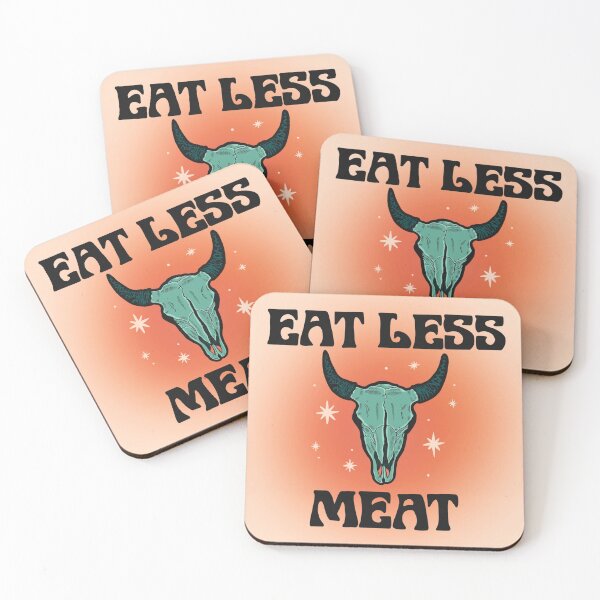 Item preview, Eat Less Meat designed and sold by priyaroo.
