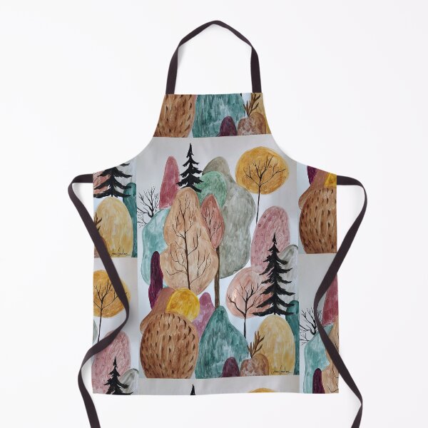 Item preview, Autumn trees designed and sold by aquarelaria.