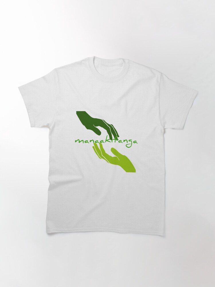Alternate view of Manaakitanga - Generosity in Māori culture Classic T-Shirt