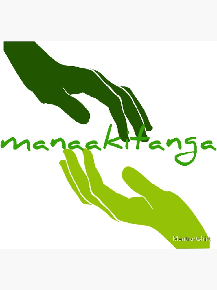 Thumbnail 3 of 3, Magnet, Manaakitanga - Generosity in Māori culture designed and sold by Mantra-tshirt.