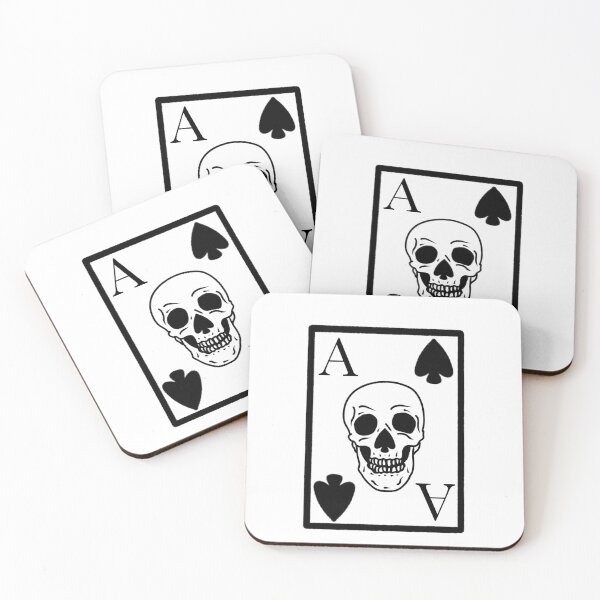 Item preview, ace of skulls designed and sold by ThisisErosion.