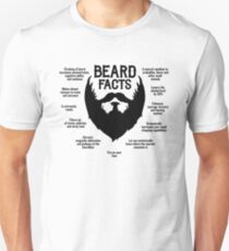Beard Facts (black) Unisex T-Shirt