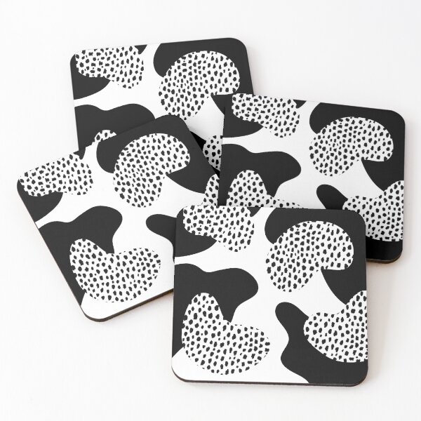 Item preview, Polka Dot Blobs (Black/White/Dalmatian) designed and sold by Design Minds Boutique.