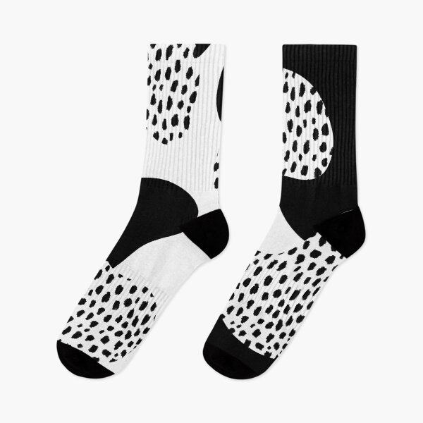 Item preview, Polka Dot Blobs (Black/White/Dalmatian) designed and sold by Design Minds Boutique.