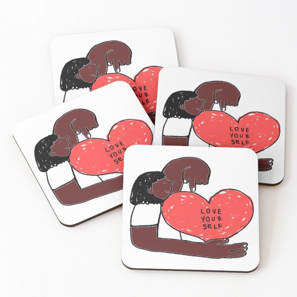 Item preview, Brown Love Yourself - Wellness - Mental Health - Emotional Health designed and sold by AlteredAtelier.