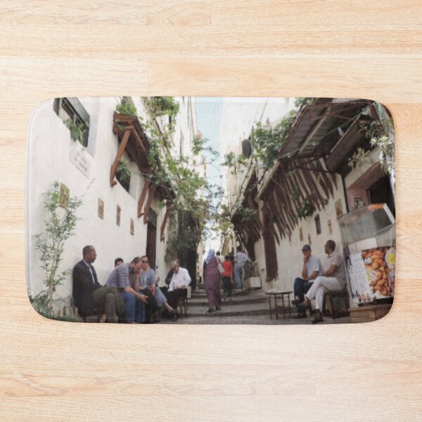 Item preview, casbah street algiers painting designed and sold by kikinafashion.