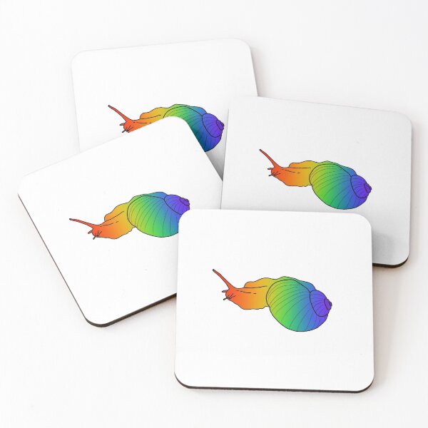Item preview, rainbow snail designed and sold by sarelitay.