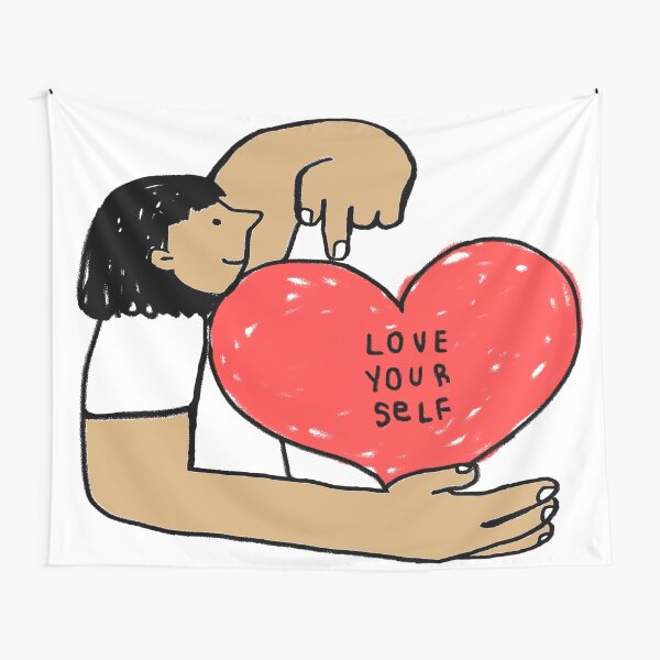 Item preview, Tan Love Yourself - Wellness - Mental Health - Emotional Health designed and sold by AlteredAtelier.