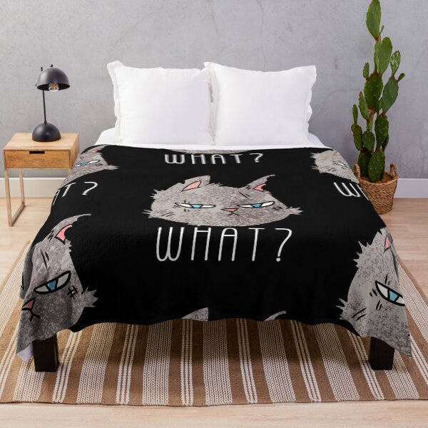 Item preview, What? Moody Cat designed and sold by sgmydesigns.