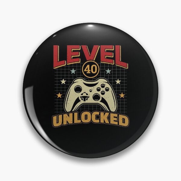 Item preview, 40th Birthday Level 40 Unlocked Video Gamer designed and sold by Hananiah Merch.