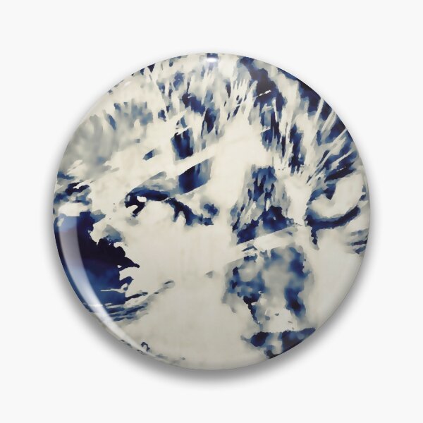 Item preview, Watercolour Cat with the Midnight Blues designed and sold by Mandy Collins.
