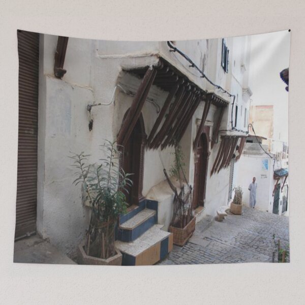 Item preview, casbah street algiers painting designed and sold by kikinafashion.