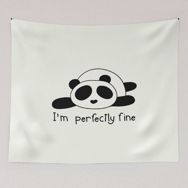Item preview, Funny Sarcastic Panda Bear designed and sold by GrimButterfly.