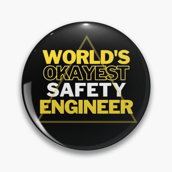 Item preview, World's Okayest Safety Engineer designed and sold by Rislam.