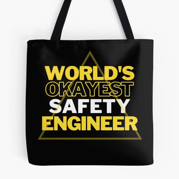 Item preview, World's Okayest Safety Engineer designed and sold by Rislam.