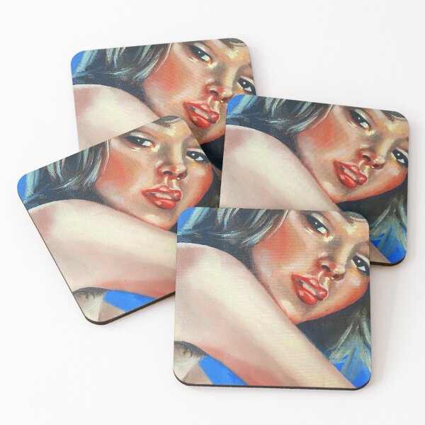 Item preview, beautiful woman intimate moment oil painting portrait painted with oils designed and sold by elenah0707.