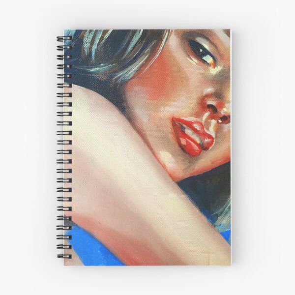Item preview, beautiful woman intimate moment oil painting portrait painted with oils designed and sold by elenah0707.
