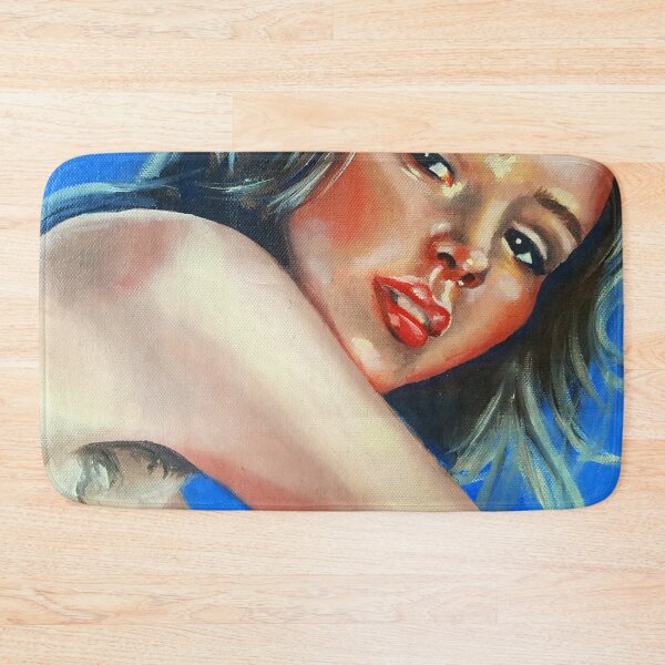 Item preview, beautiful woman intimate moment oil painting portrait painted with oils designed and sold by elenah0707.