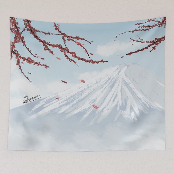 Item preview, Mount Fuji Landscape designed and sold by OrianArtistic.