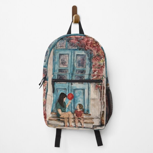 Item preview, Maternity and the red balloon designed and sold by aquarelaria.