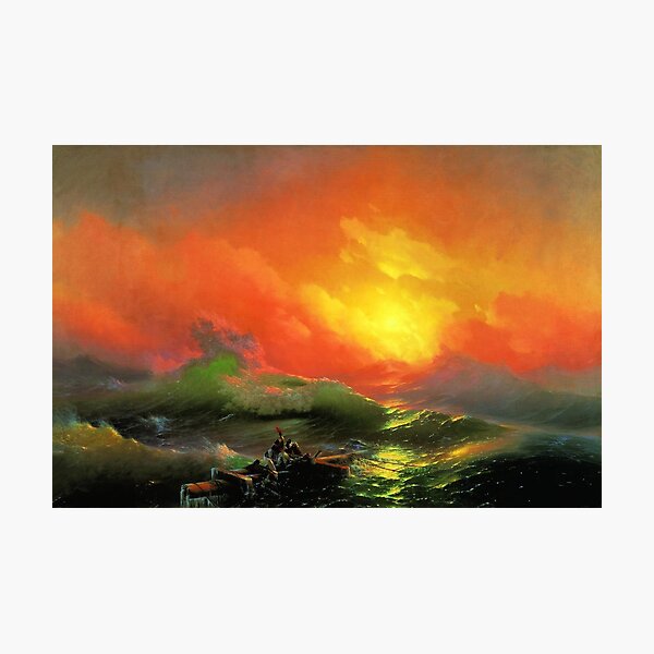 The Ninth Wave, fine art by Ivan Aivazovsky Photographic Print