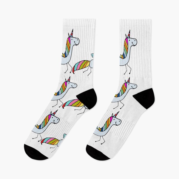 Item preview, Fun  Rainbow Unicorn Pegasus Pegicorn Pattern designed and sold by BrokenUnicorn.