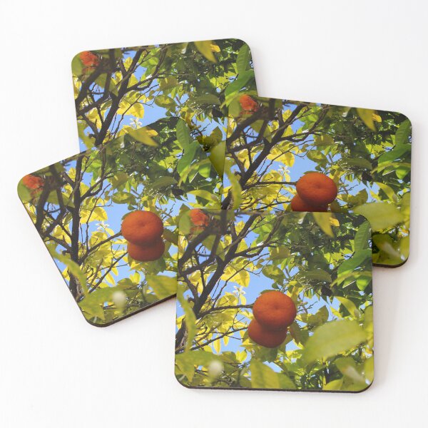 Item preview, Two oranges in focus in the middle of the tree designed and sold by Mahirov Shop.